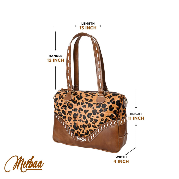 Yellow Jaguar Messenger Bag