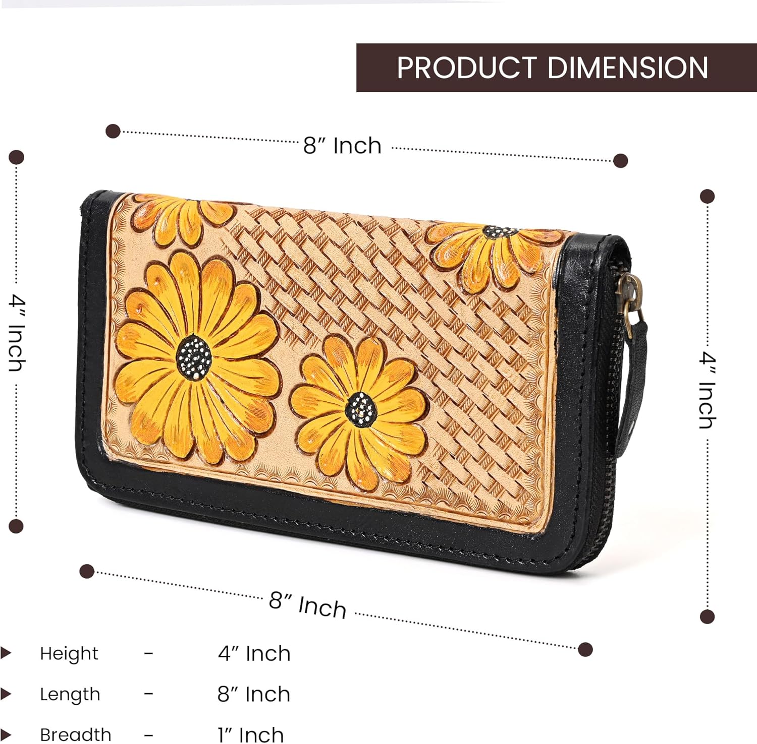 Atlantica Tooled wallet