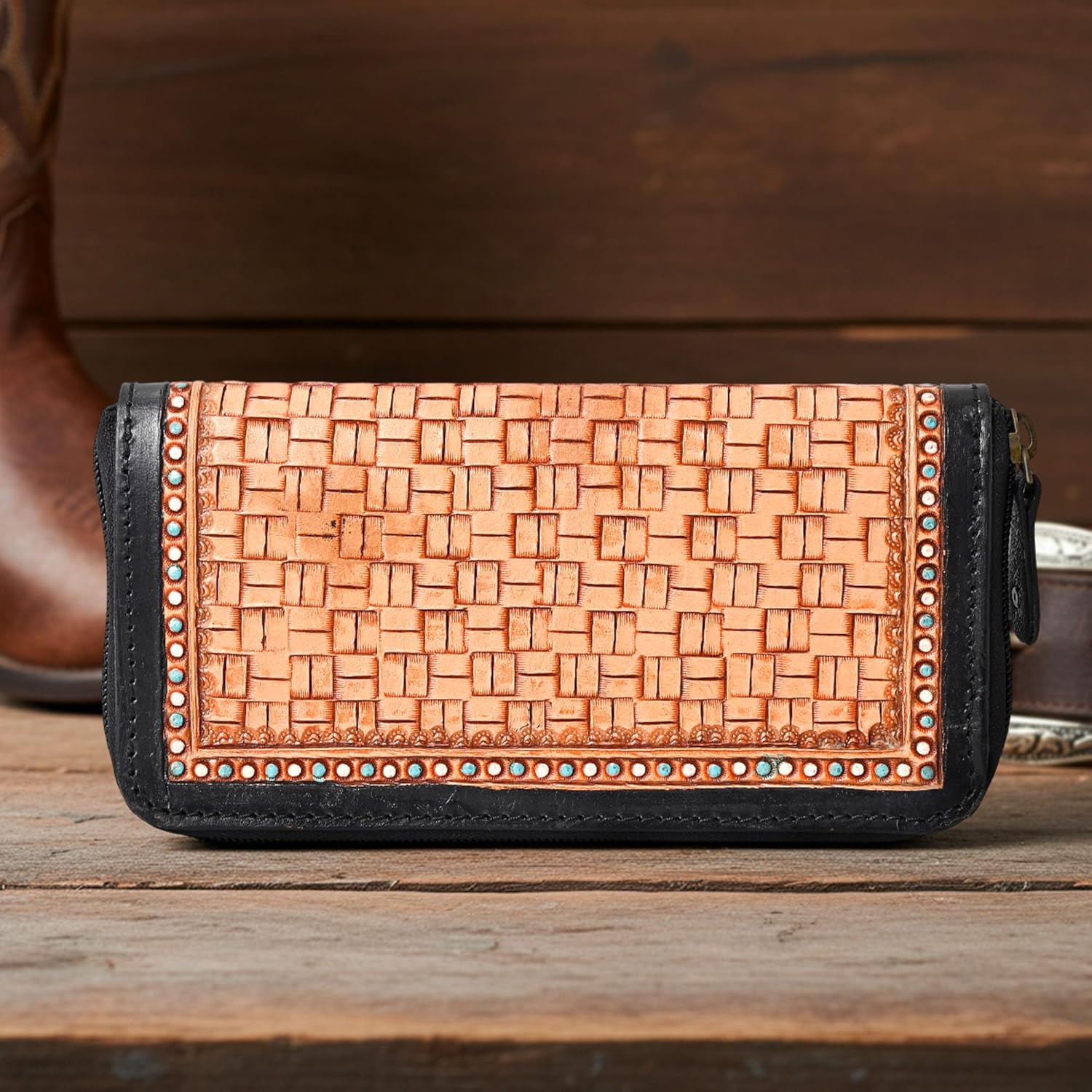 Long Rest Tooled Wallet