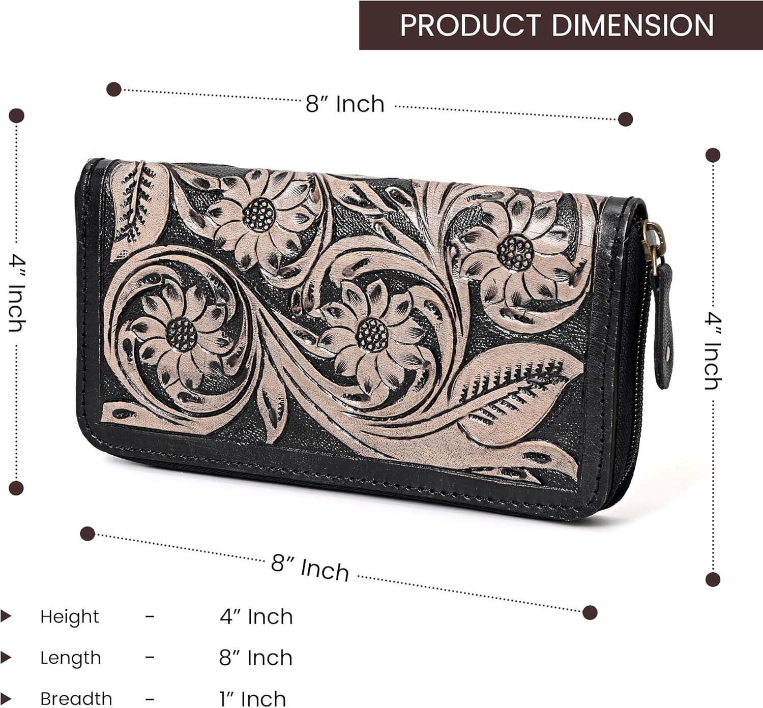 Eaurde Carved Clutch