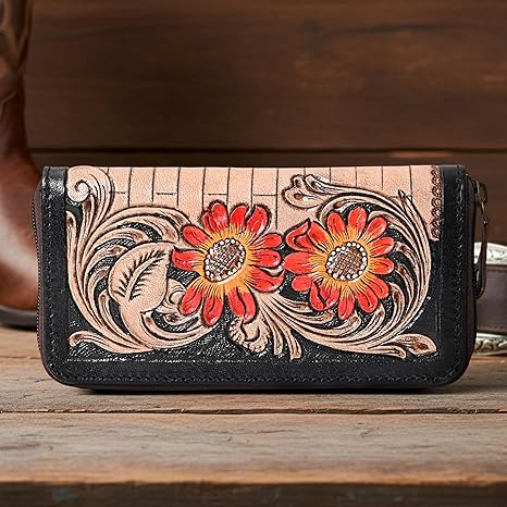 Wanted Wife Tooled Wallet