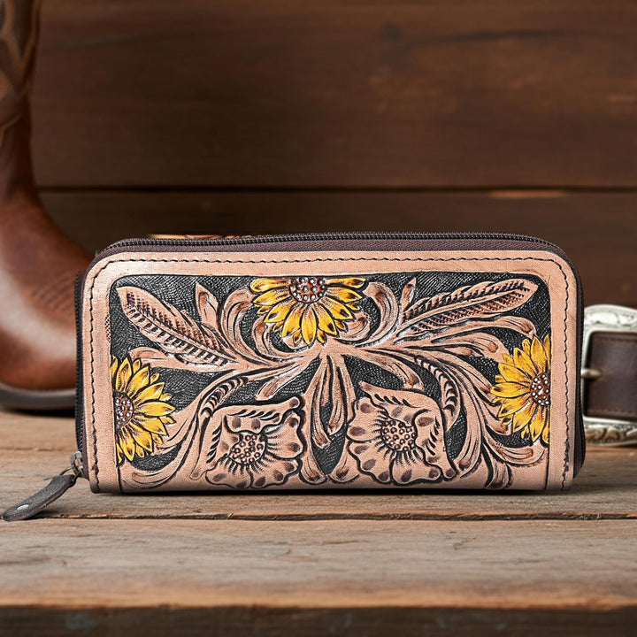 Luxe Handcarved Wallet