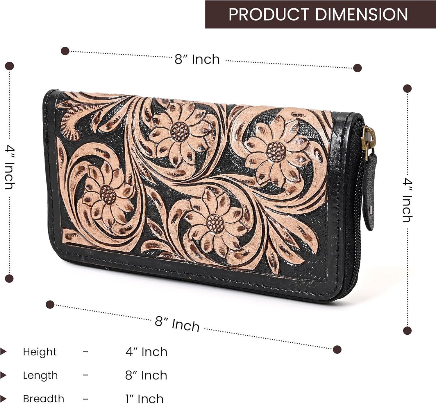 Village Tooled Wallet