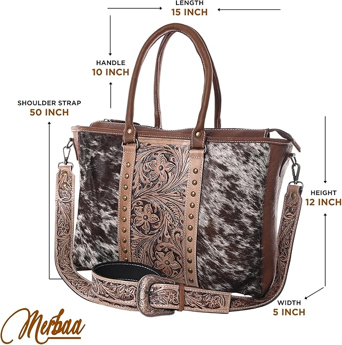 Conmarx Tooled H/on Tote Bag