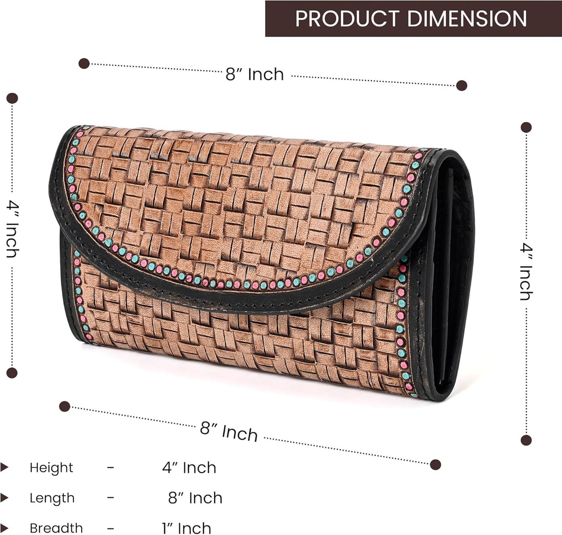 Engaged Tooled Wallet
