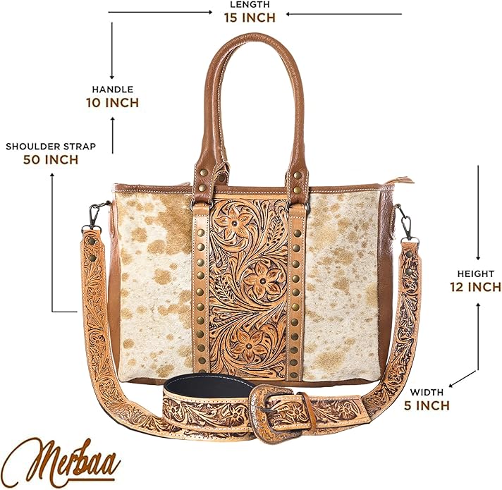 Conmarx Tooled H/on Tote Bag