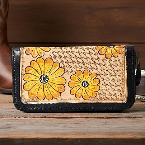 Atlantica Tooled wallet