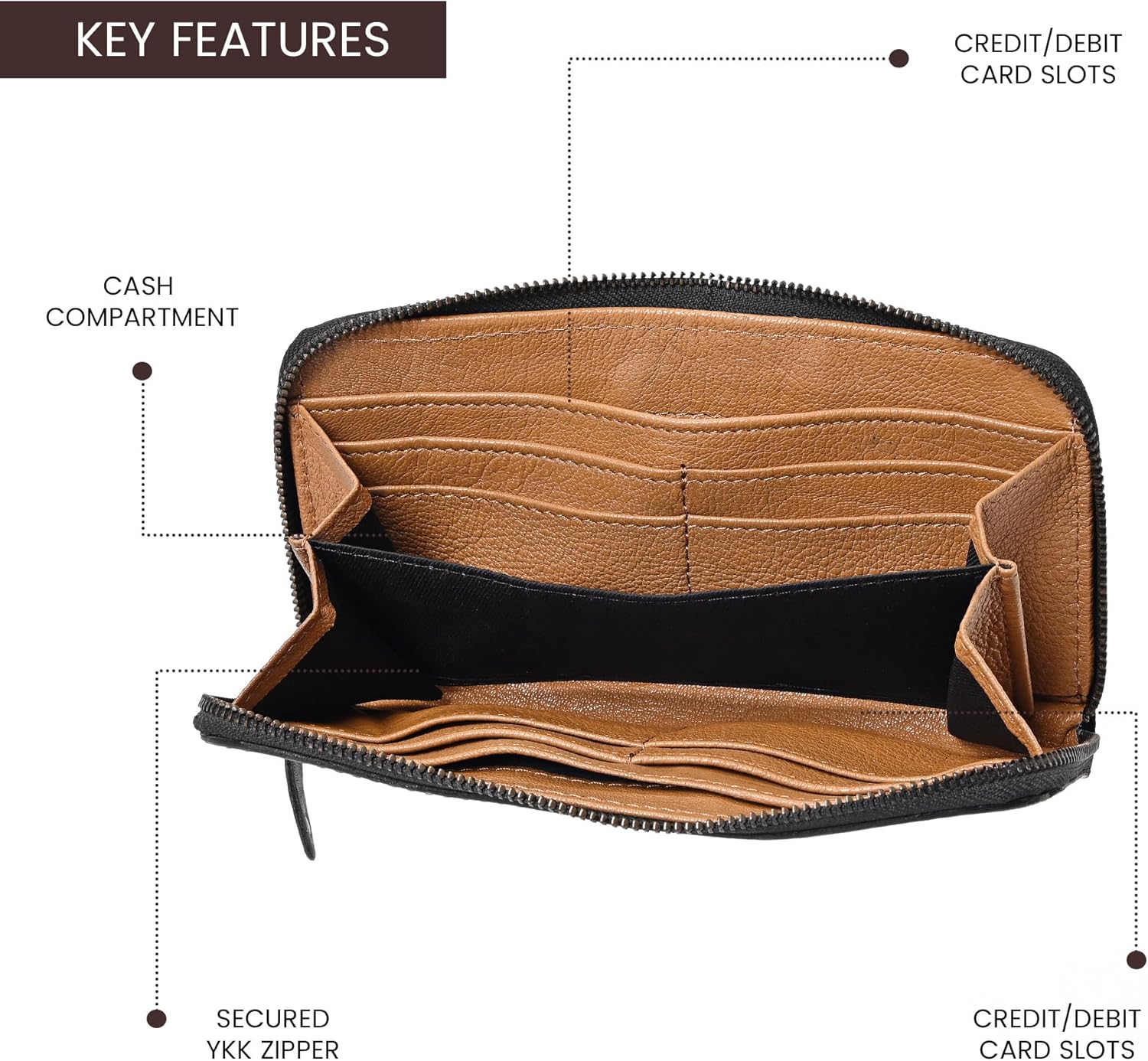 Atlantica Tooled wallet