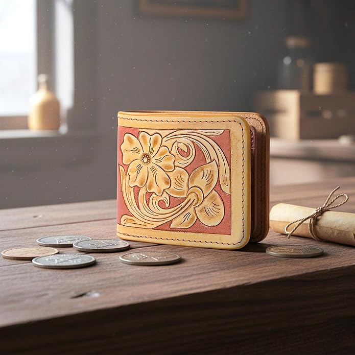 Grandey Tooled Hipster Wallet