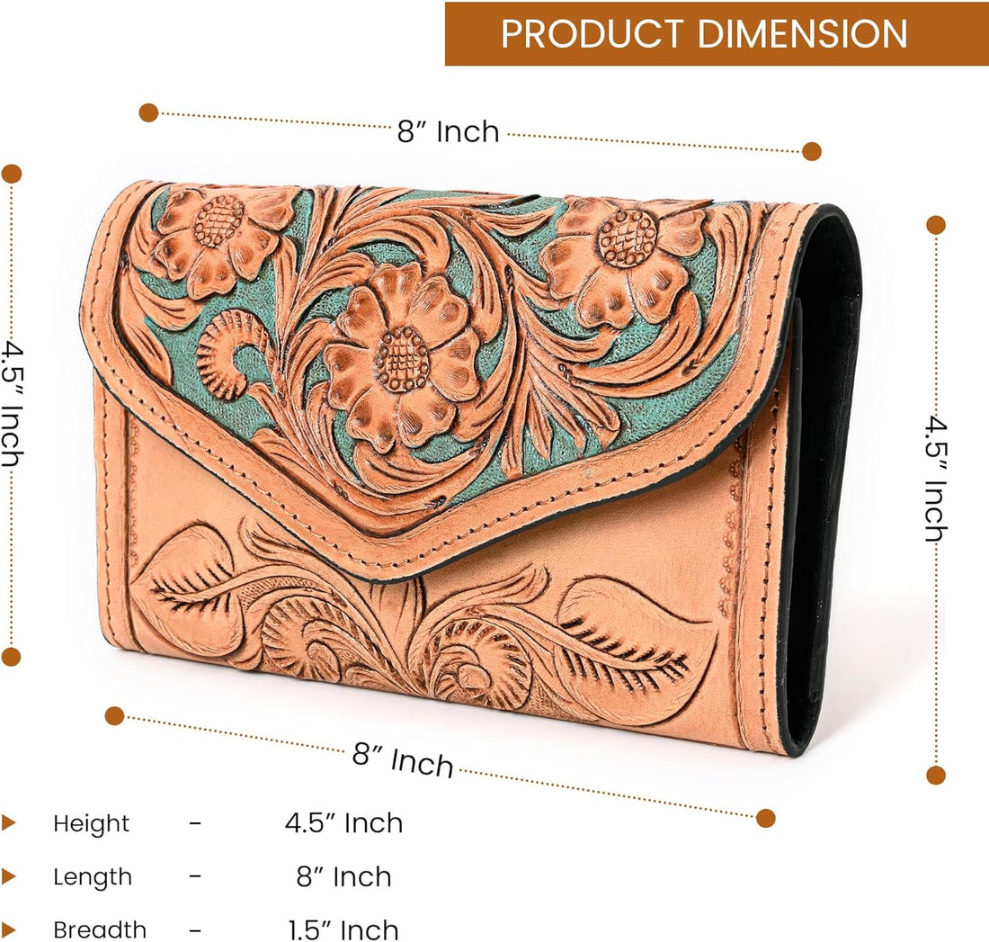 Troupey Handtooled Wallet