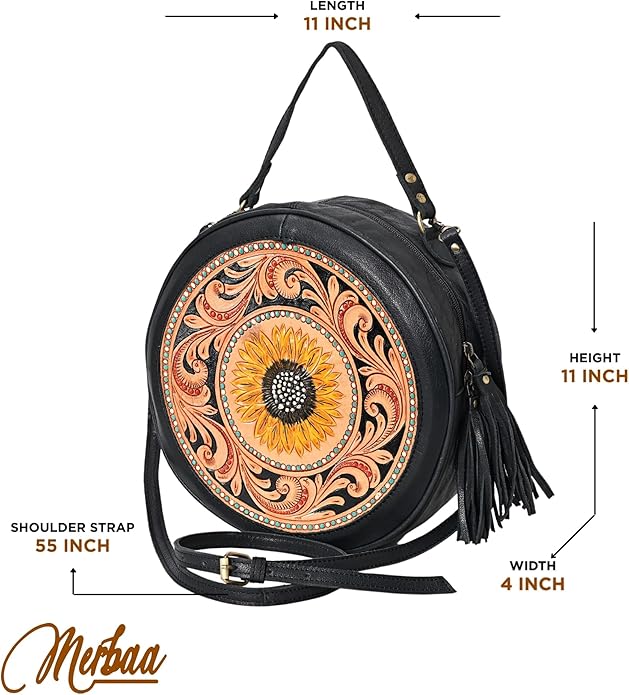 Castle Décor Round Bag