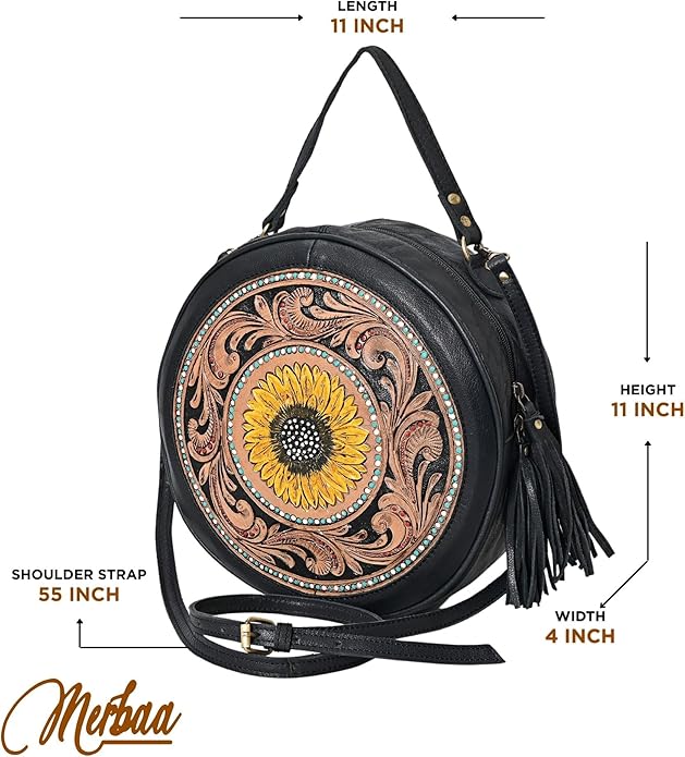 Exotic Décor Round Bag