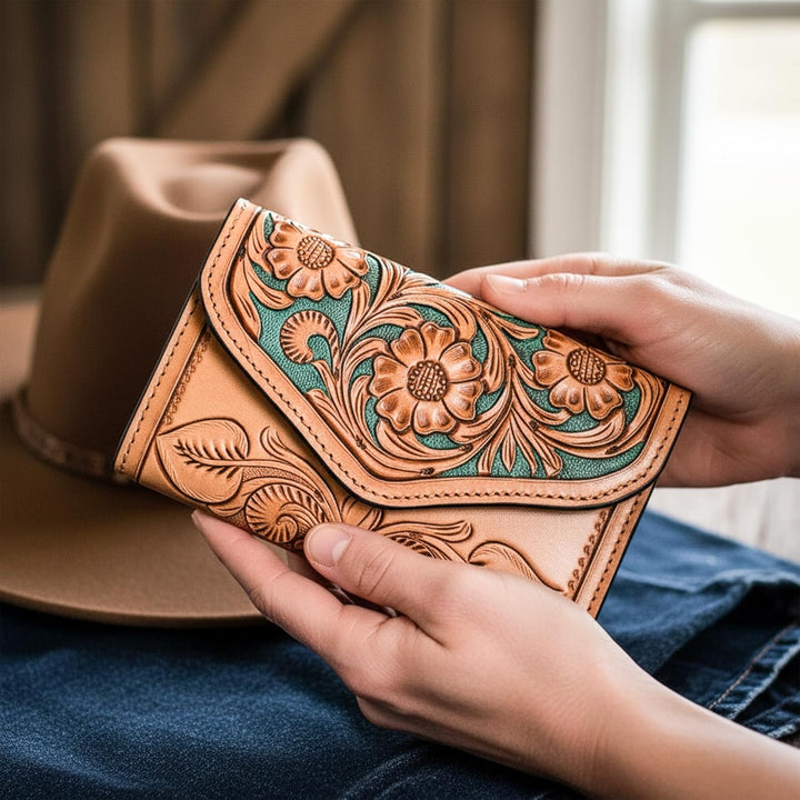 Troupey Handtooled Wallet