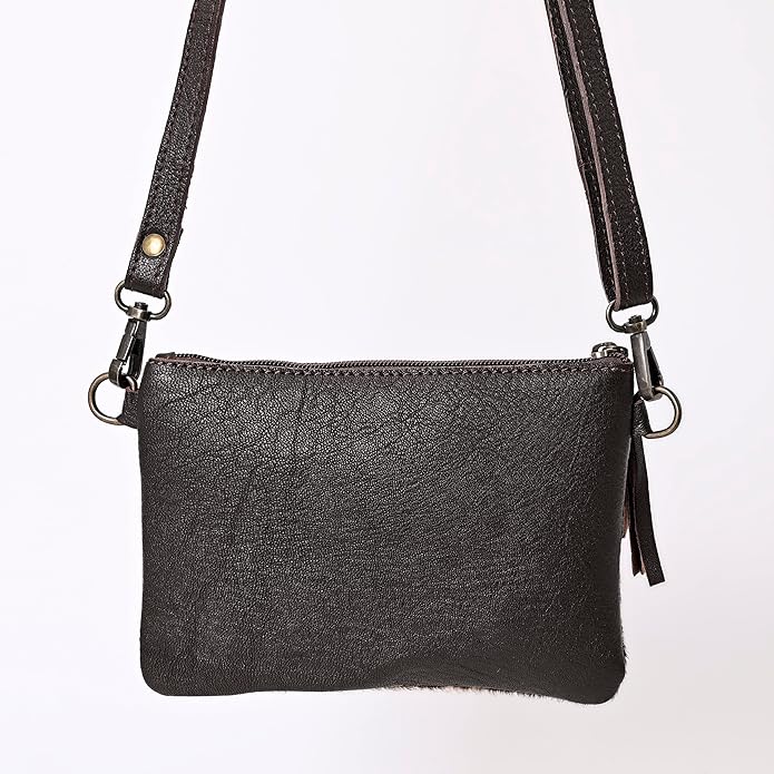 L Tooled Clara Side Bag – Hand-Tooled Leather Crossbody