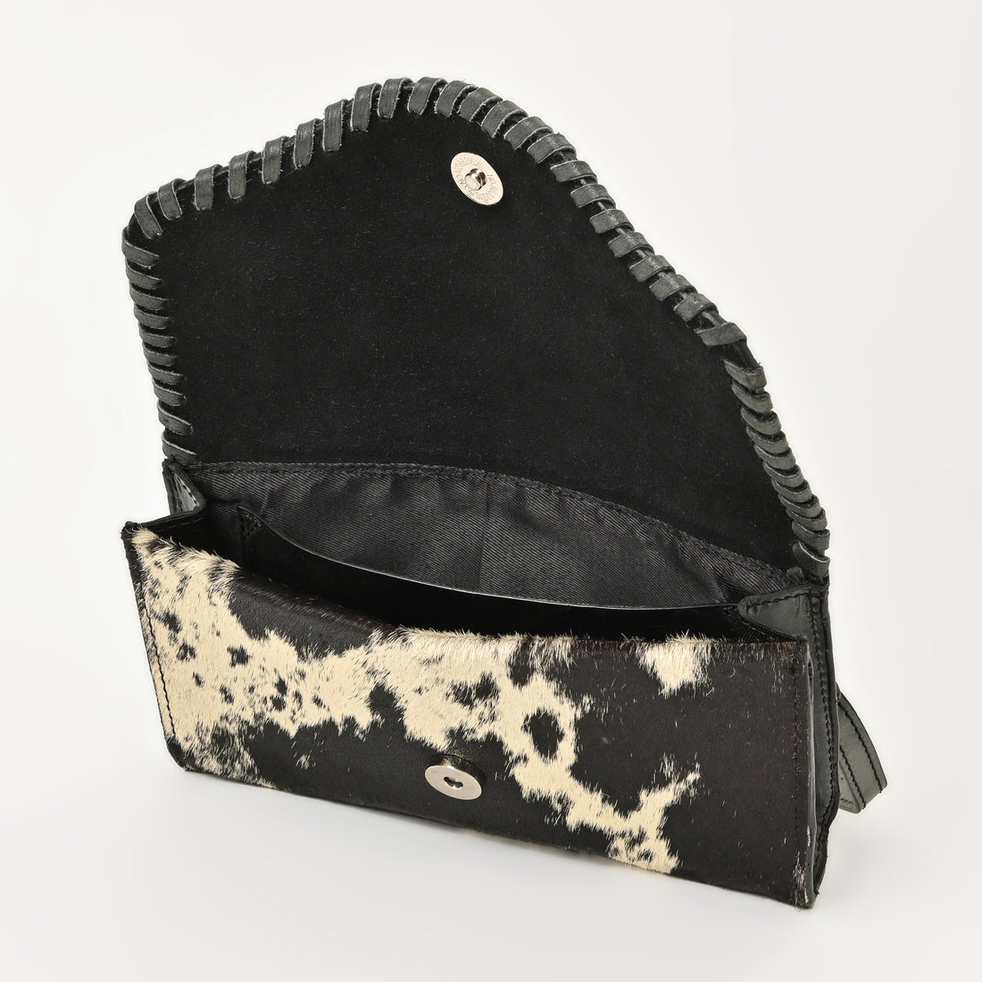 Wildflower Tooled Clutch – Western Leather Statement Bag