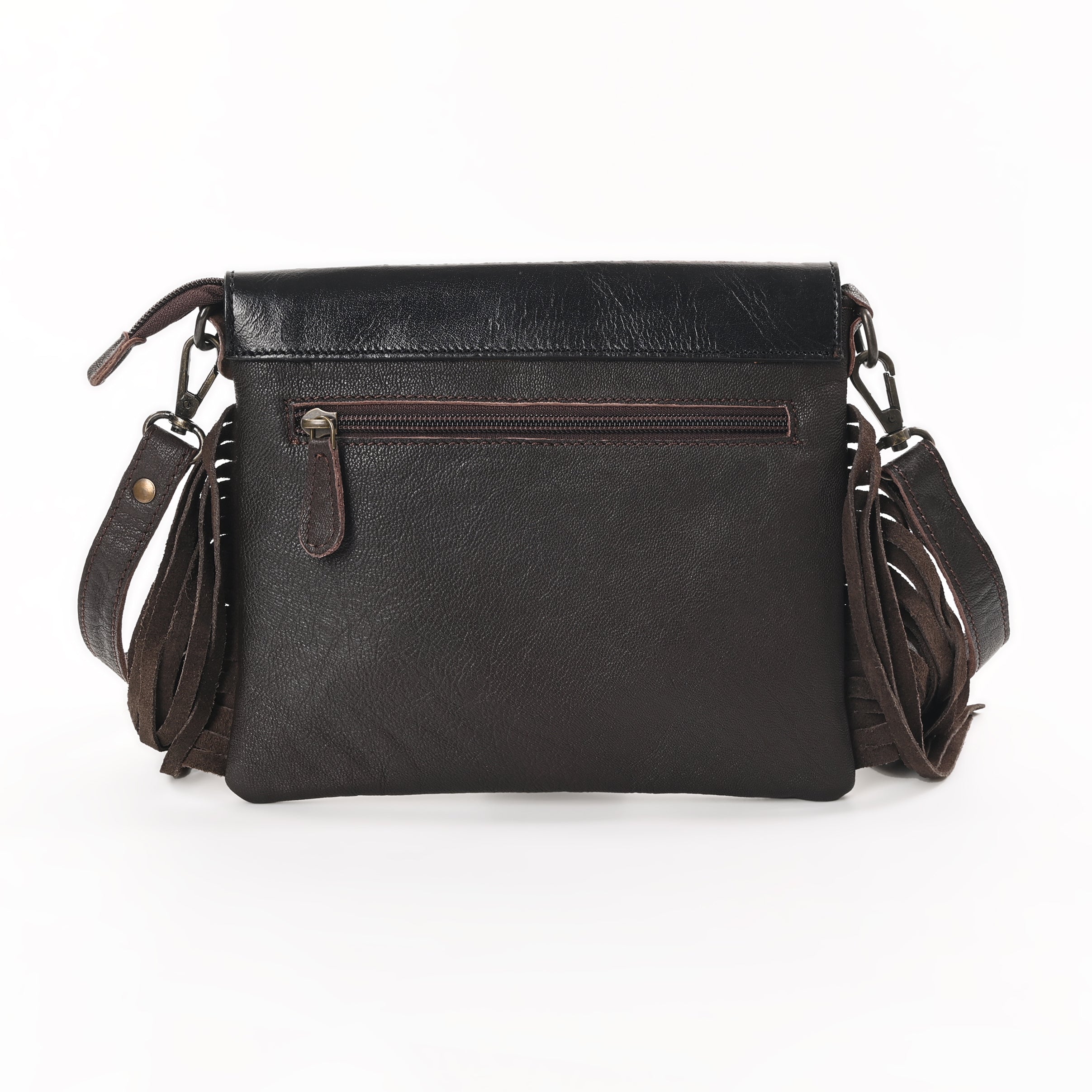 Flower Basket Crossbody Bag – Western Cowhide Leather Bag