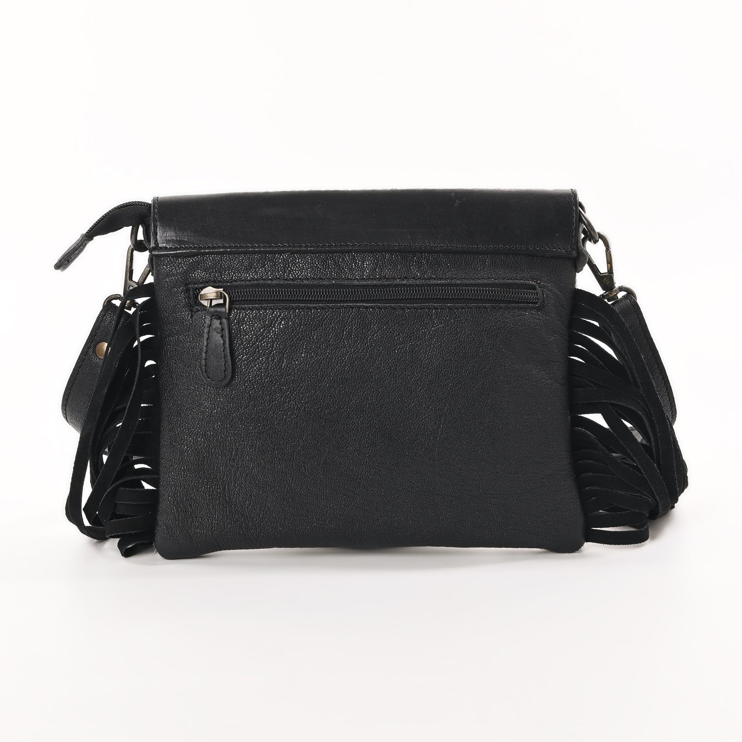 Flower Basket Small Crossbody Bag – Western Cowhide Leather Bag