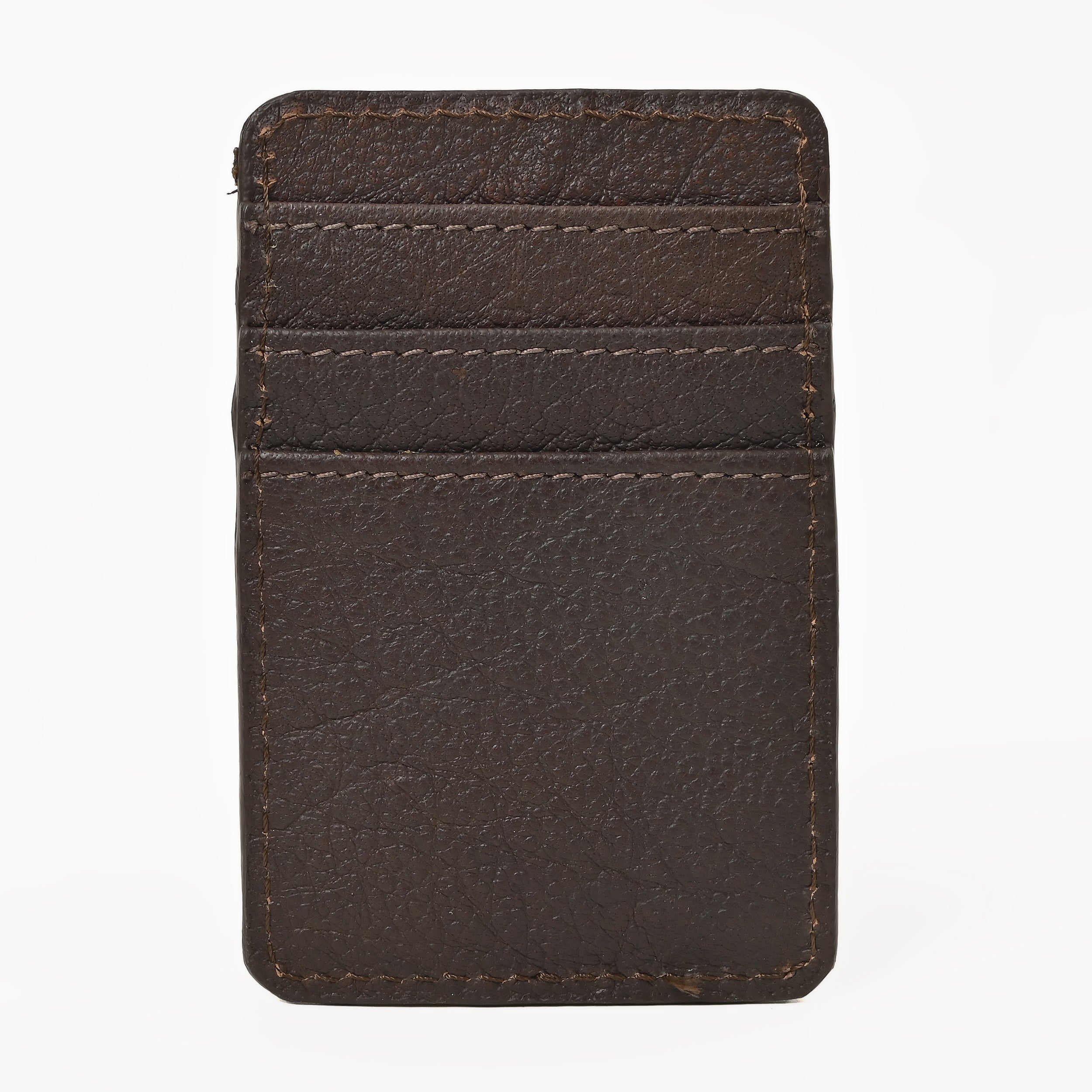Thunderhide Leather Cardholder Wallet – Handcrafted Western Tooled Slim Wallet