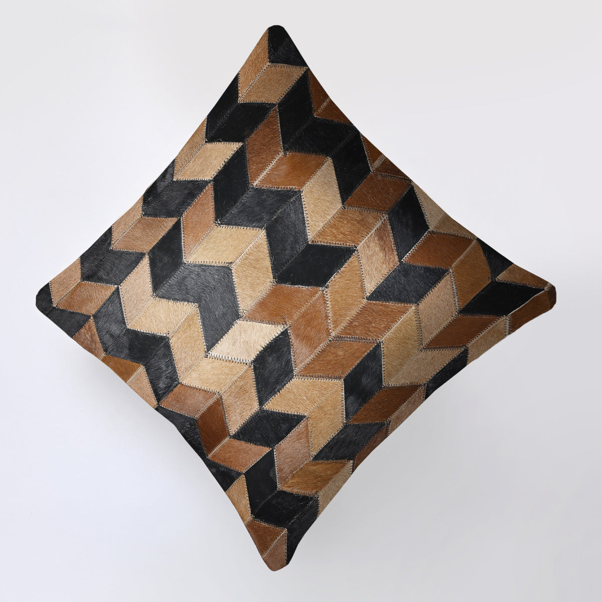 Cowhide Patch Cowhide Cushion Cover