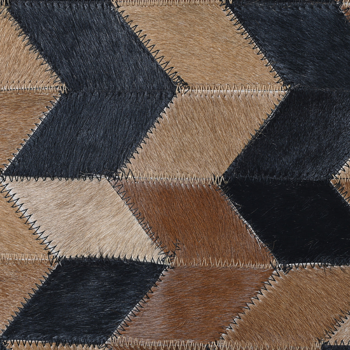 Cowhide Patch Cowhide Cushion Cover