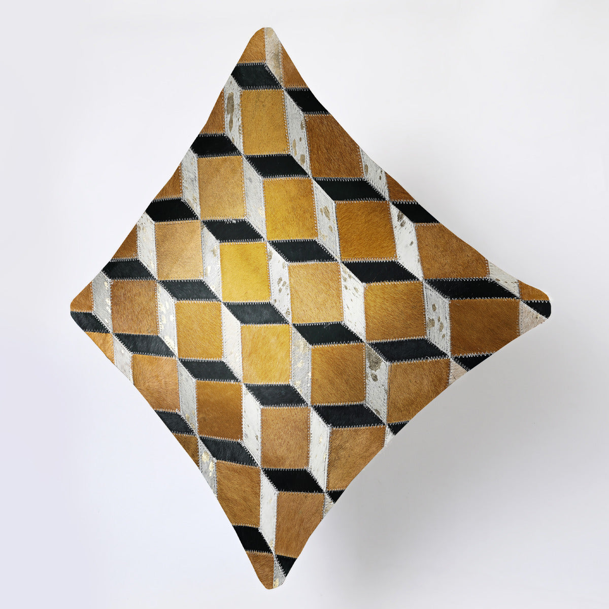 Yellow Daimond Pillow Cover