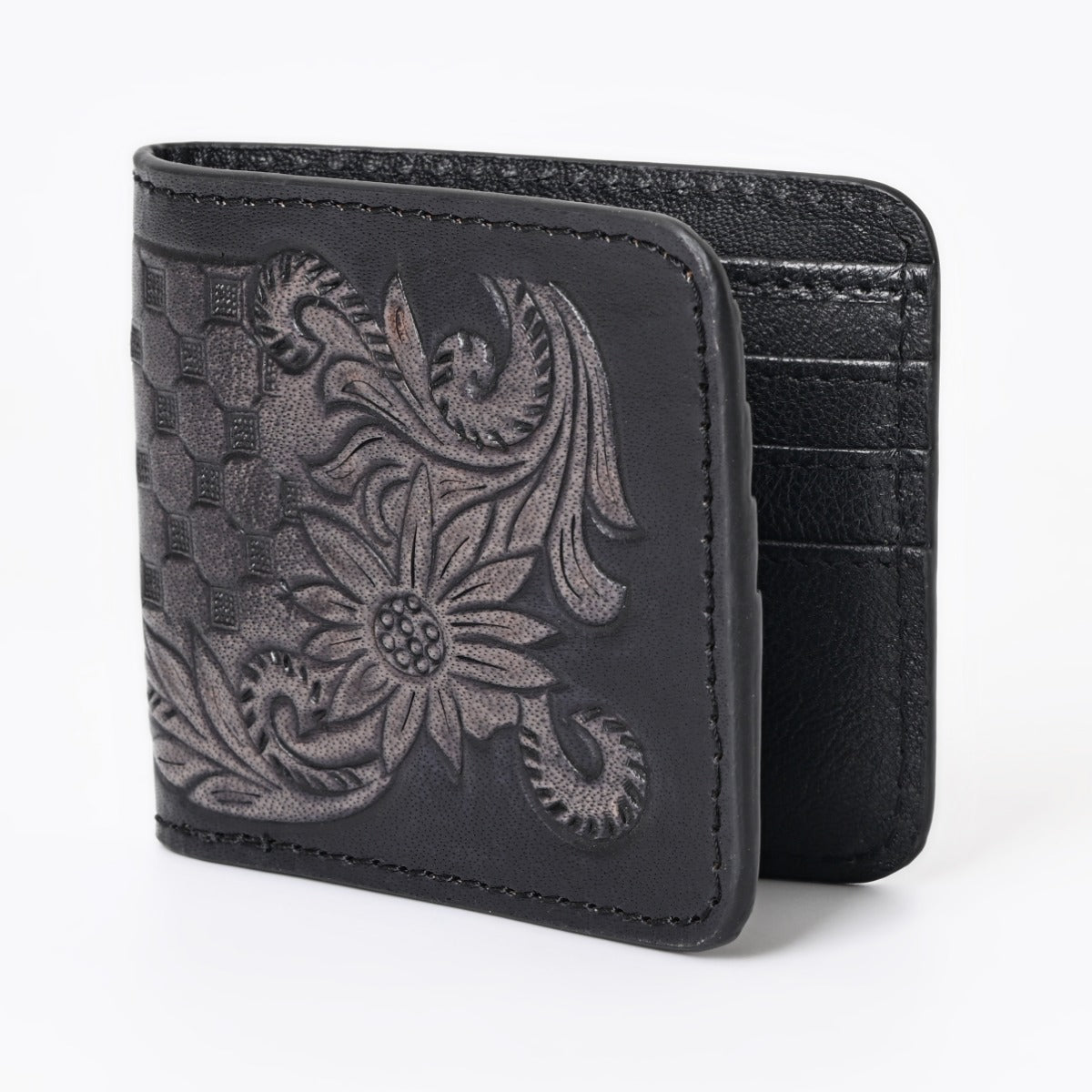 Lovesome Handtooled Hipster Wallet