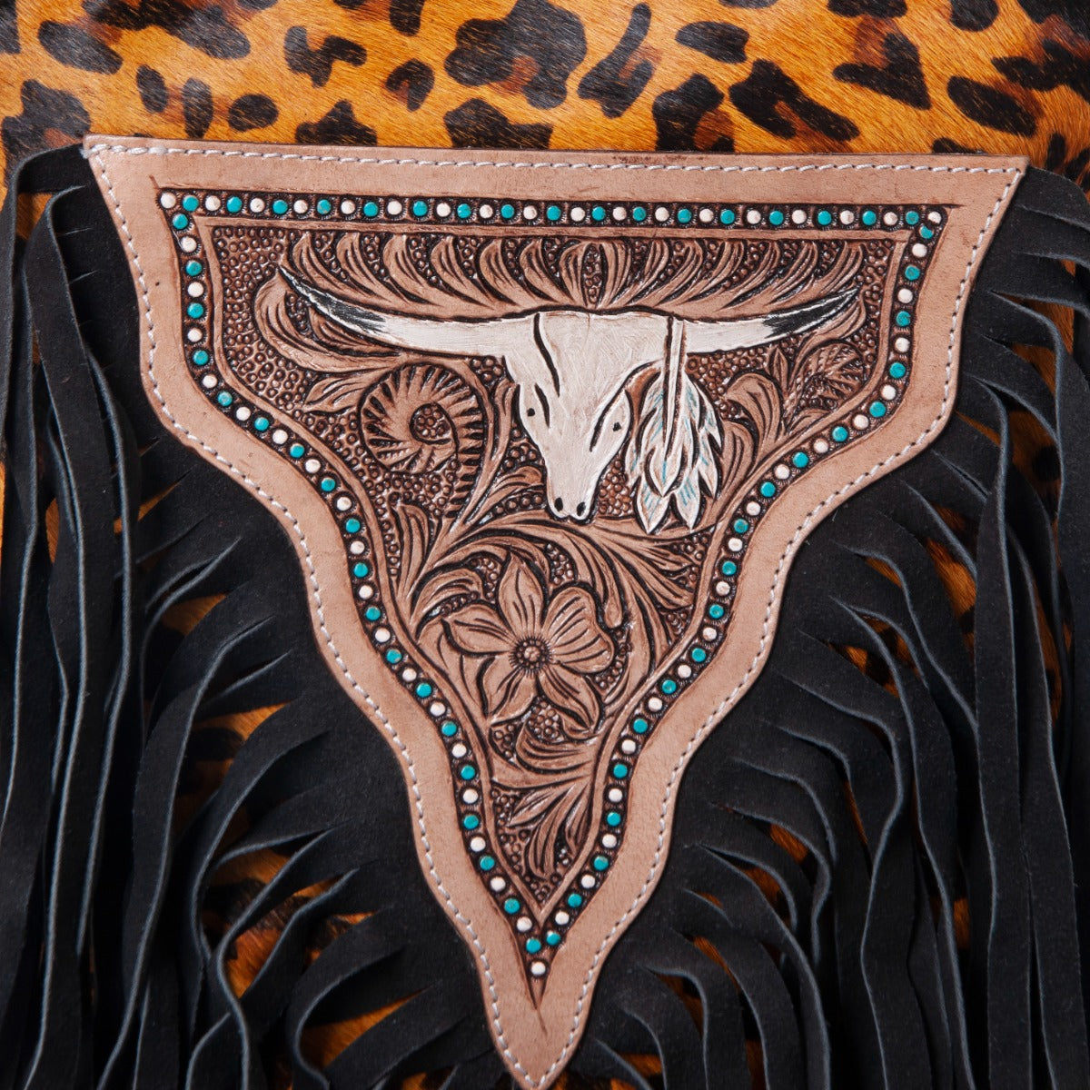 Sky Aztec Crossbody Bag