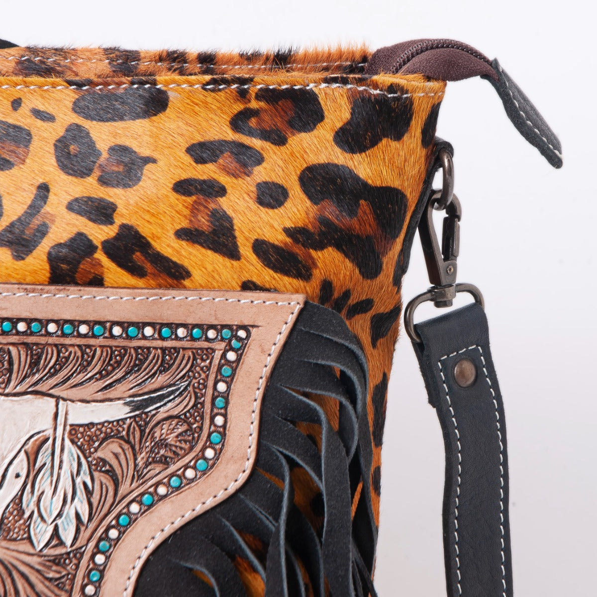 Sky Aztec Crossbody Bag