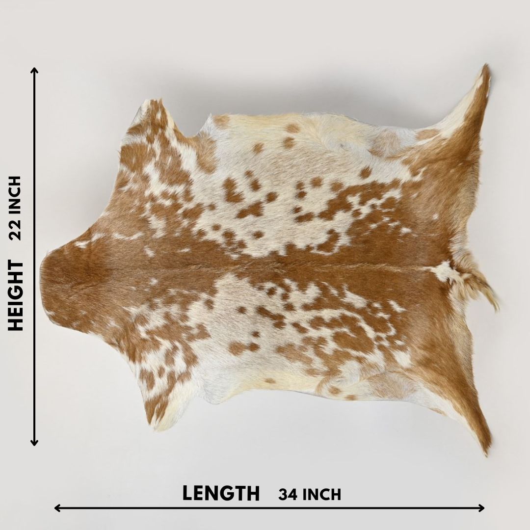 Natural Goat Hide (Tan)