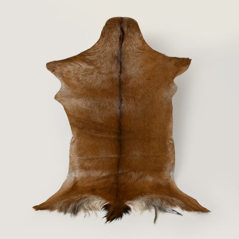 Natural Goat Hide Rug (Brown) – Real Undyed Goat Skin