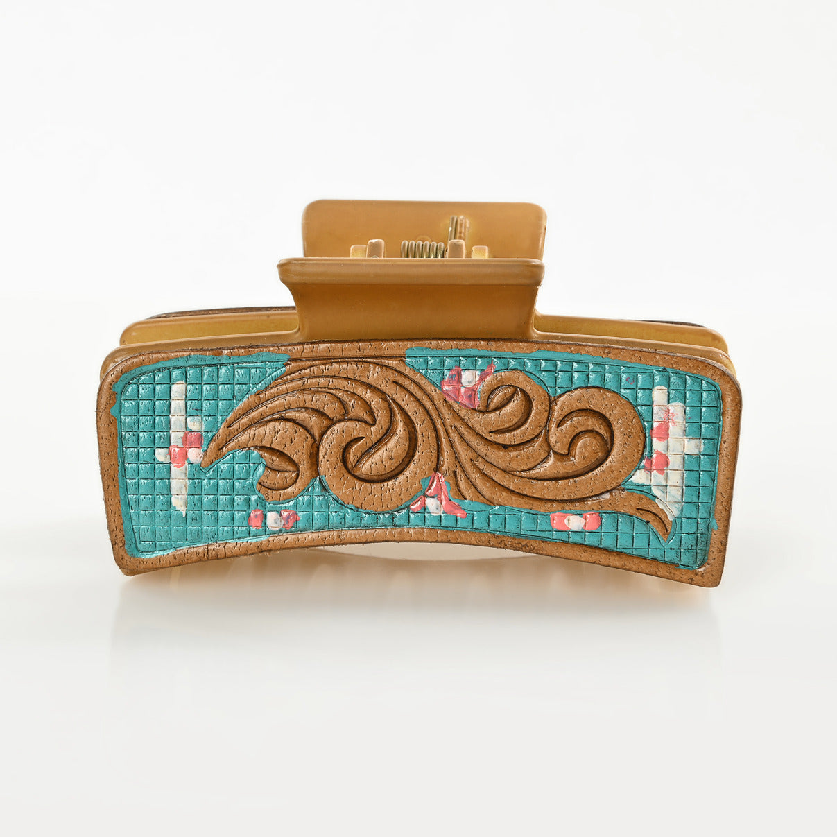 Cactus Charm Leather Claw