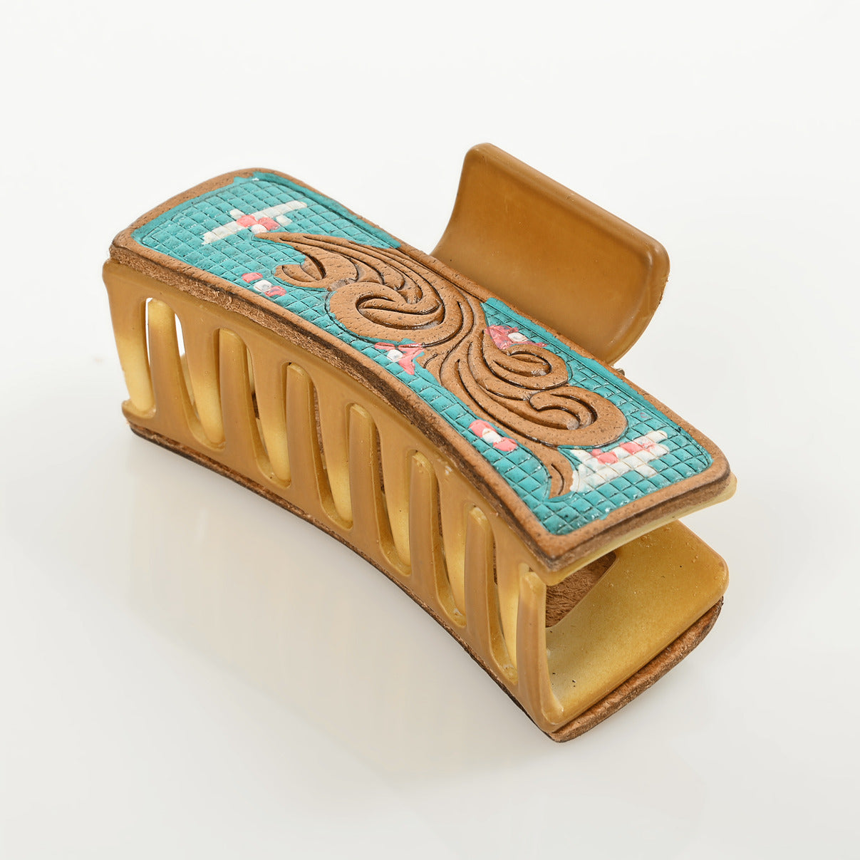 Cactus Charm Leather Claw