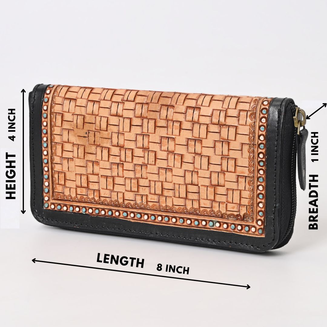 Long Rest Tooled Wallet