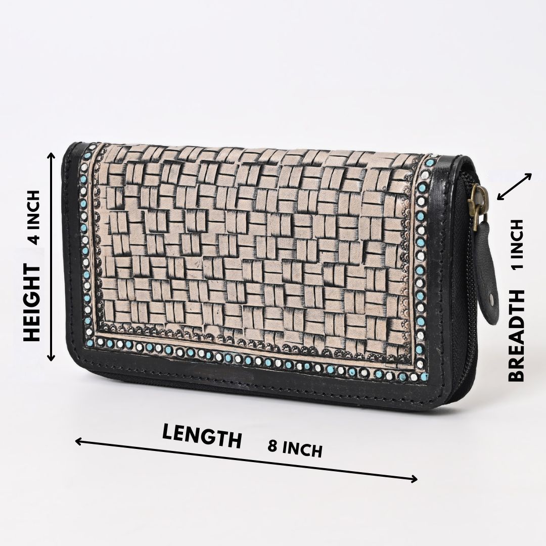 Carolina Tooled wallet