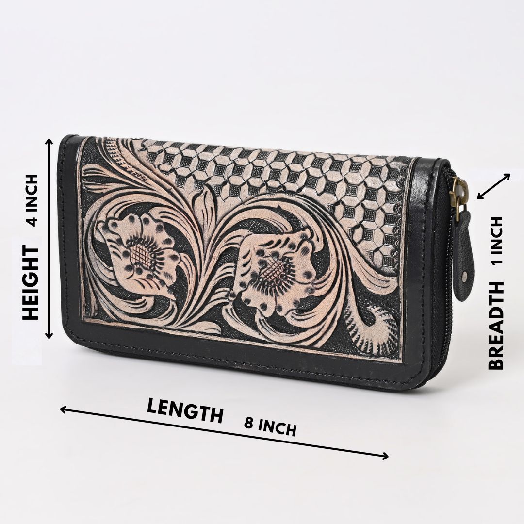 Aplice Tooled Wallet