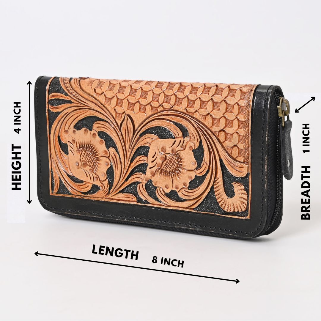 Looms Tooled Wallet
