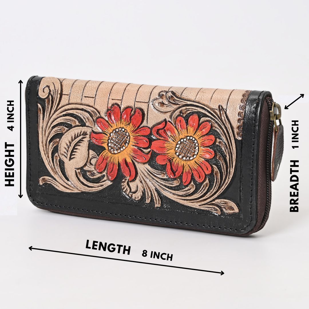 Wanted Wife Tooled Wallet
