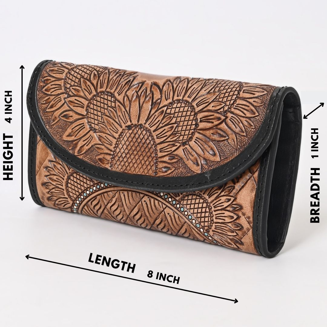 Faulk Tooled Wallet