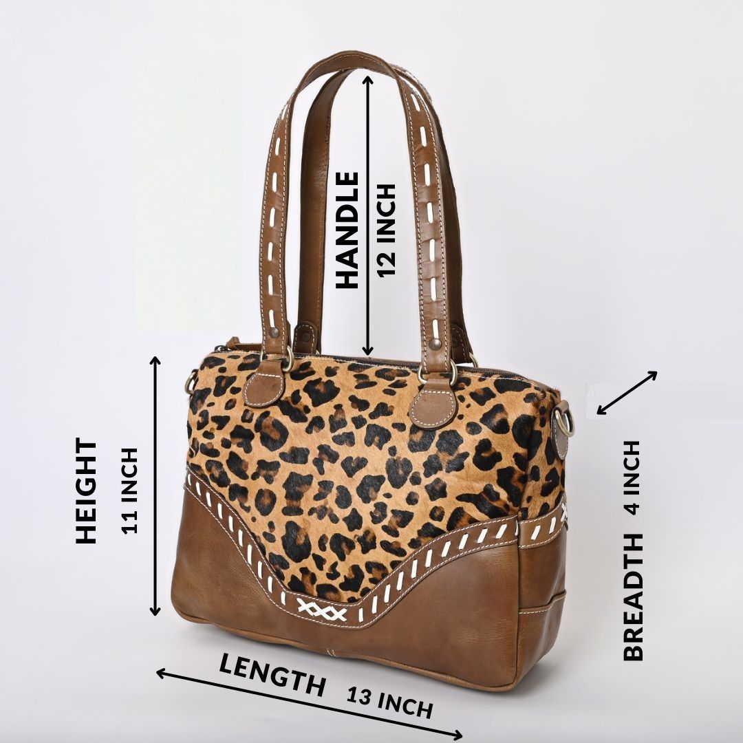 Yellow Jaguar Messenger Bag