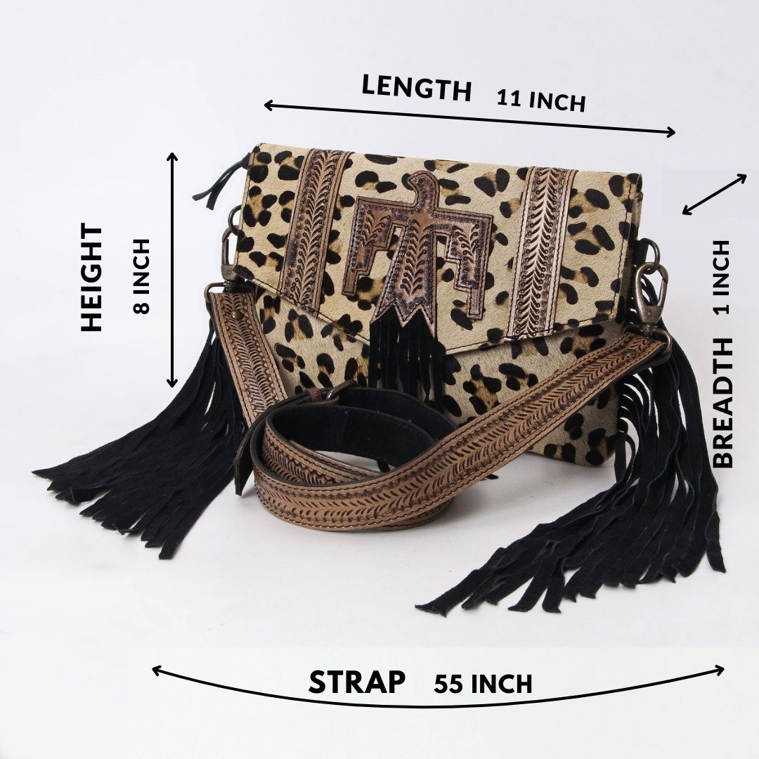 Flying Eagle Leopard Bag