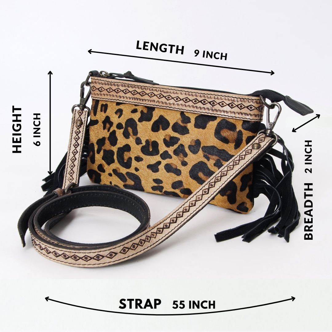 Jazzy Jaguar Pouch Bag