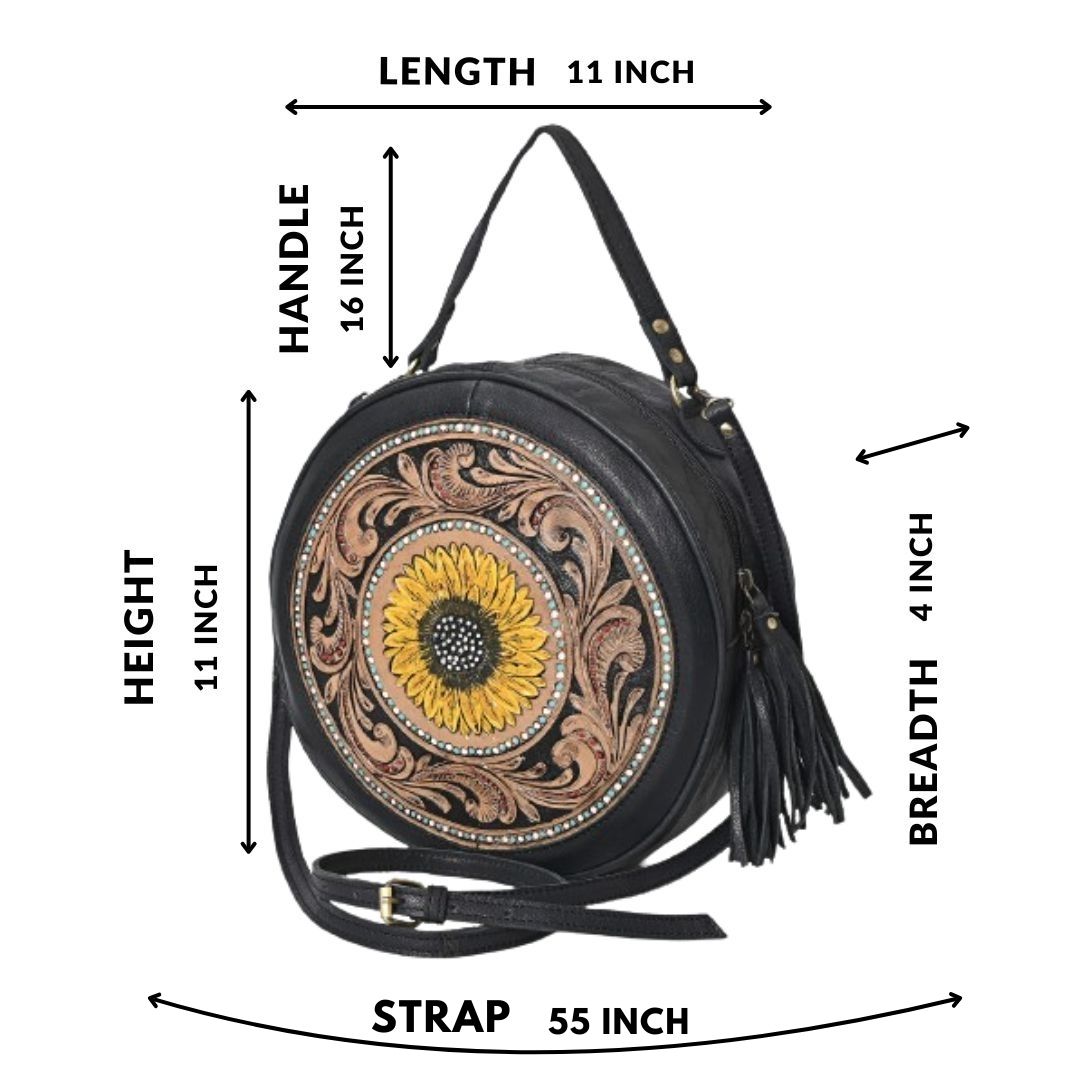 Exotic Décor Round Bag