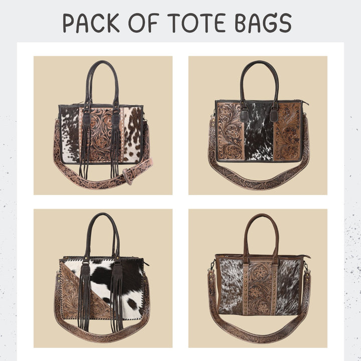 Pack of 4 Tote Bags