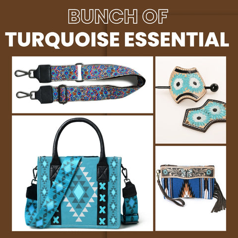 Bunch of 4 Turquoise Essential