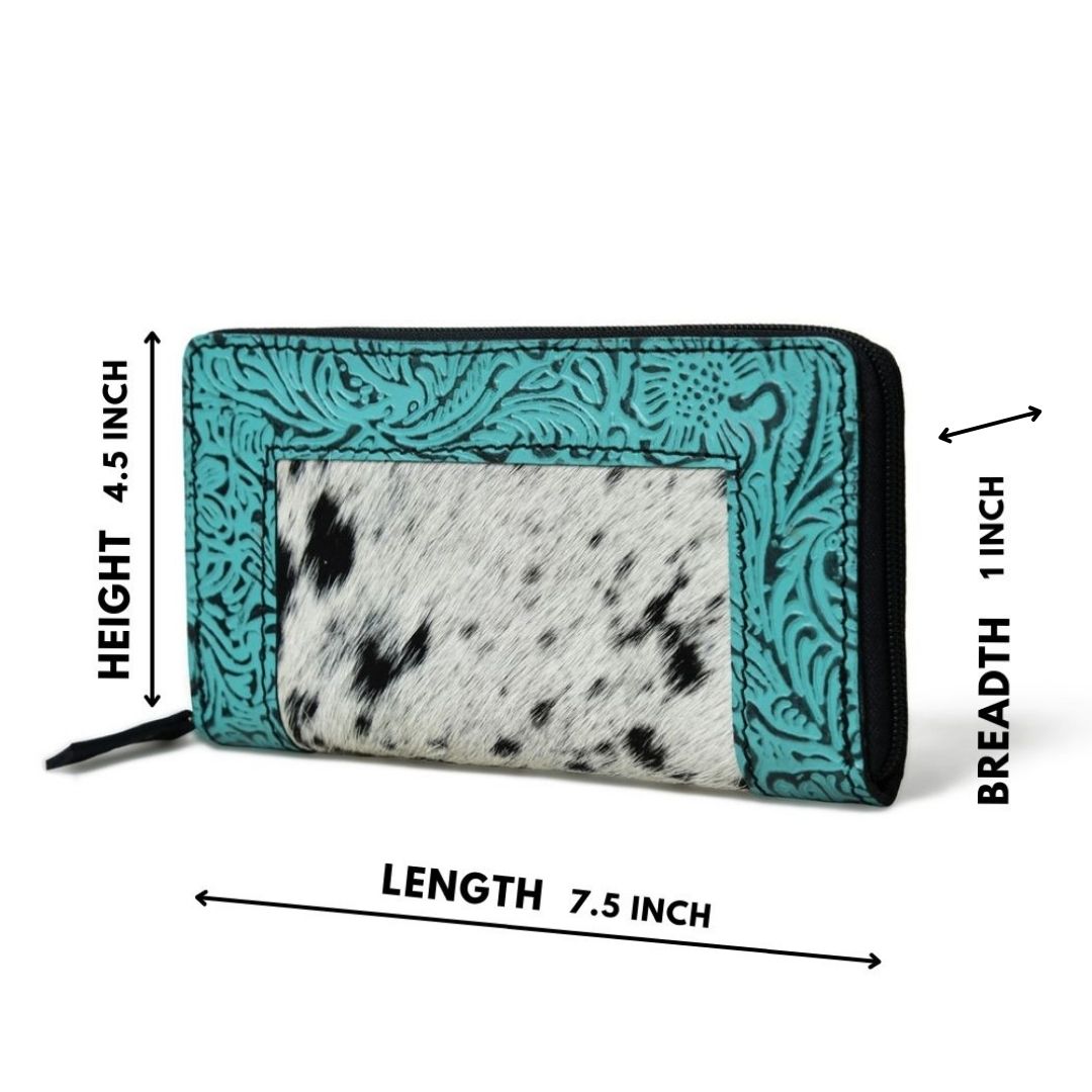 Bunch of 5 Turquoise Wallets