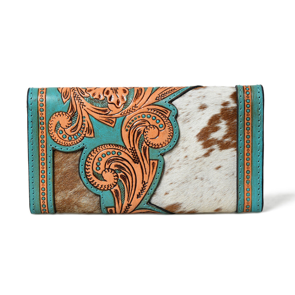 Bunch of 5 Turquoise Wallets