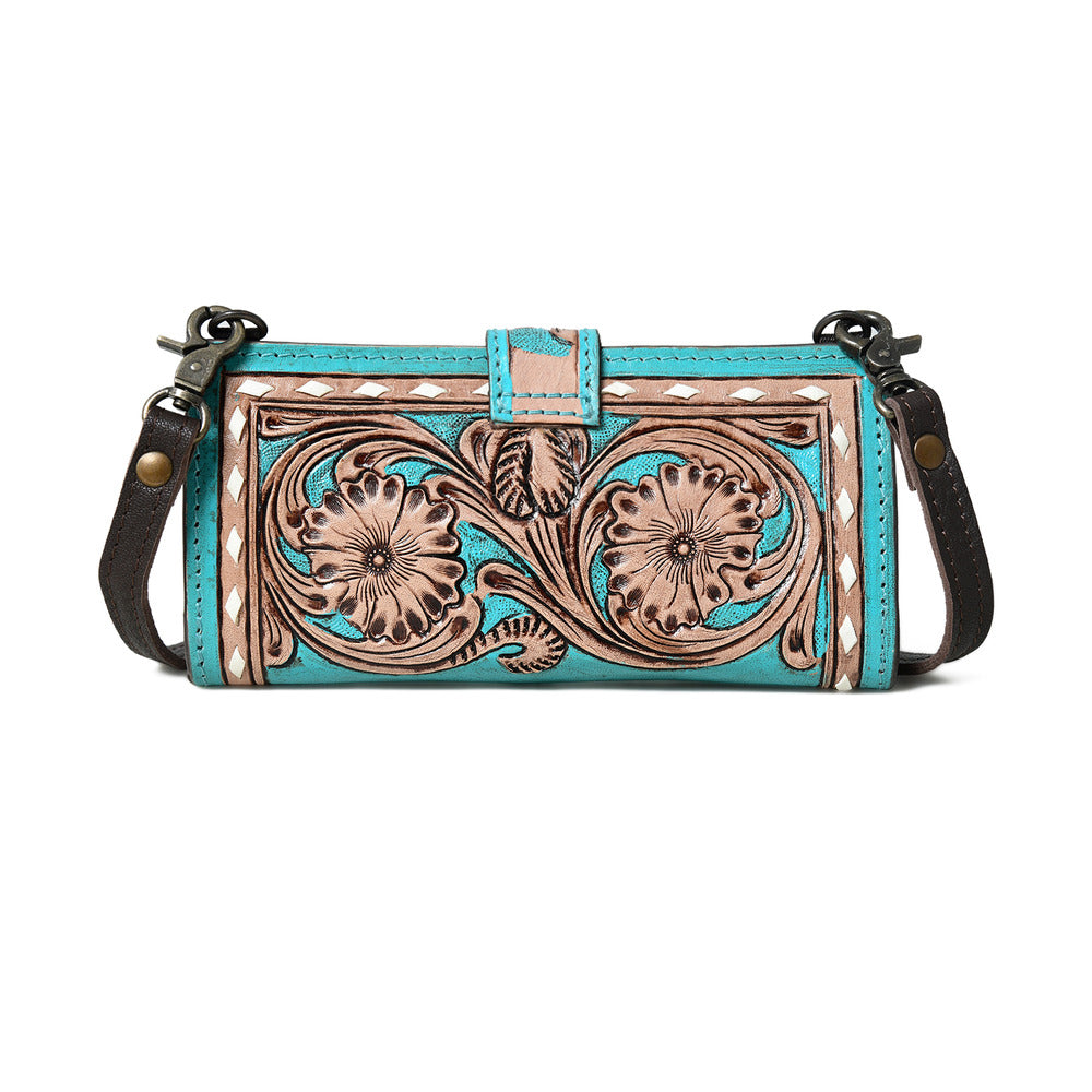 Bunch of 5 Turquoise Wallets