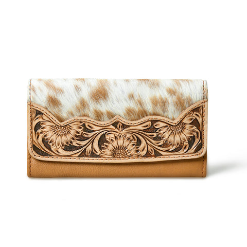 Sundown Stash Cowhide Hairon RFID Leather Wallet