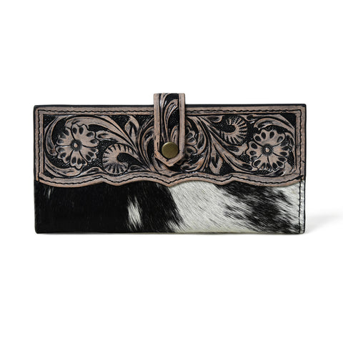 Trailblazer Trifold – Western Cowhide Leather Wallet